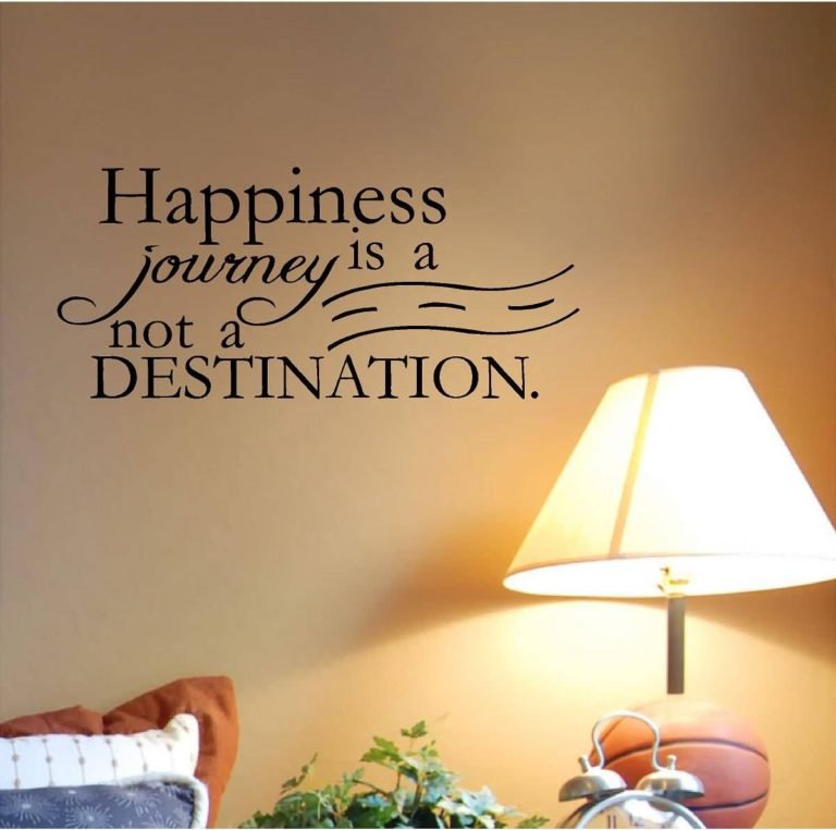 Happiness is a Journey Not a Destination