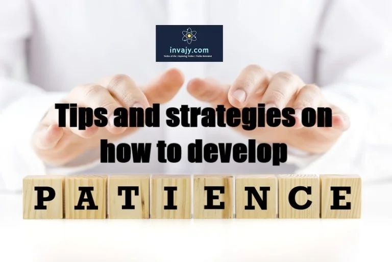 tips on developing patience