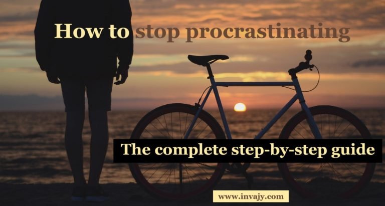 How to Stop Procrastinating?