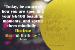 mindful Birthday Wishes