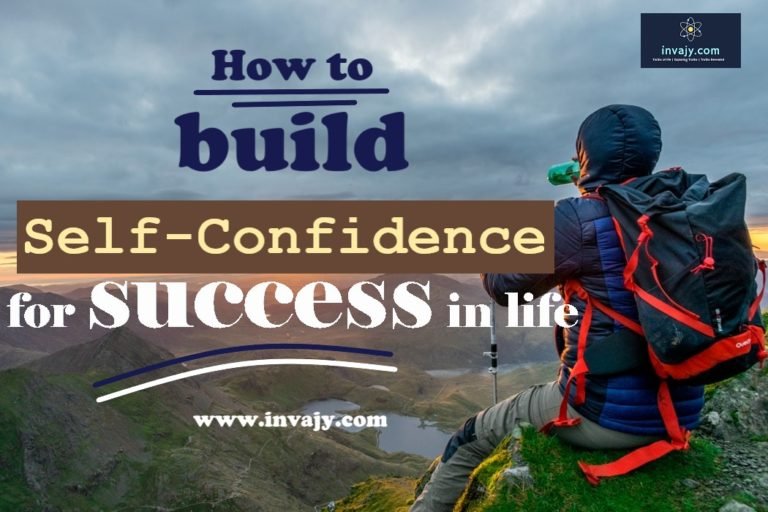 How to build self confidence
