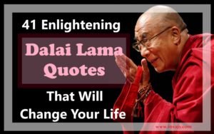 Dalai Lama Quote Frame – ‘Listen & Learn’ Inspirational Picture Frame