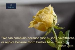 Positive Quote Abraham Lincoln