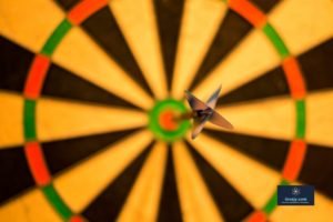 Goal Setting Focus bulls-eye