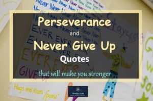 Perseverance and Never Give up quotes