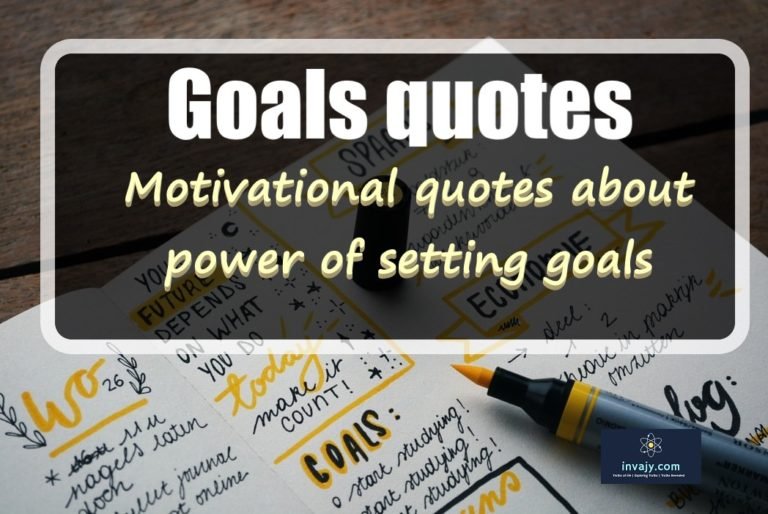 130 Inspirational goal quotes about power of goals setting
