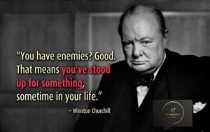 Winston Churchill Quotes on positive attitude