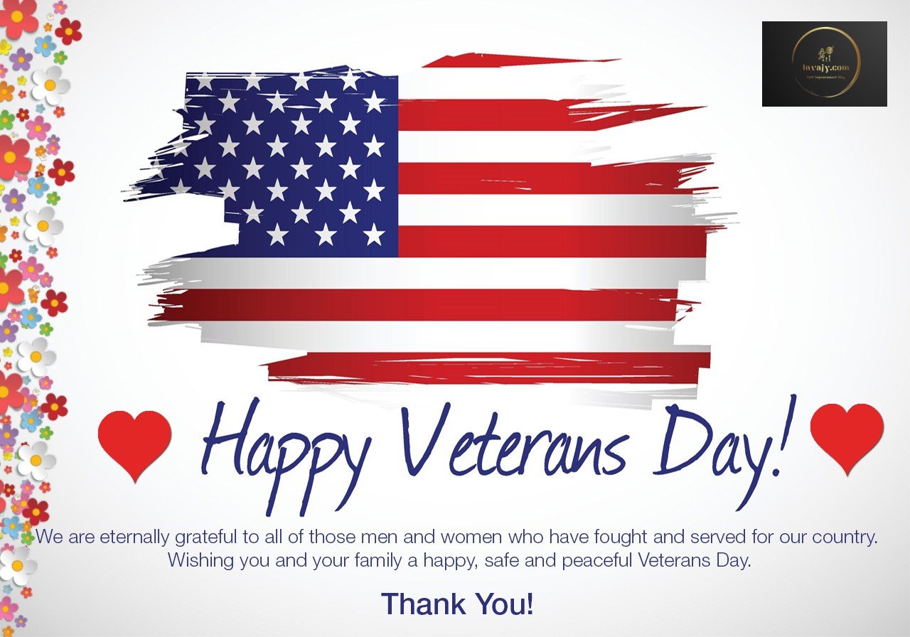We Salute our Veterans - Happy Veterans Day - Courageous Christian