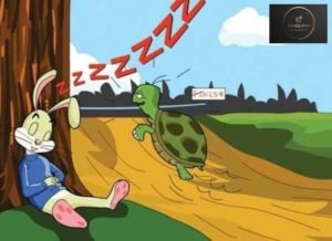 The tortoise and the hare story