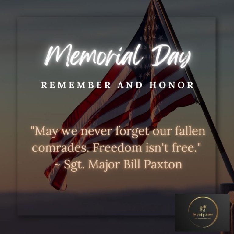 Memorial Day Quote