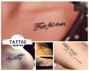 Quotes Tattoo