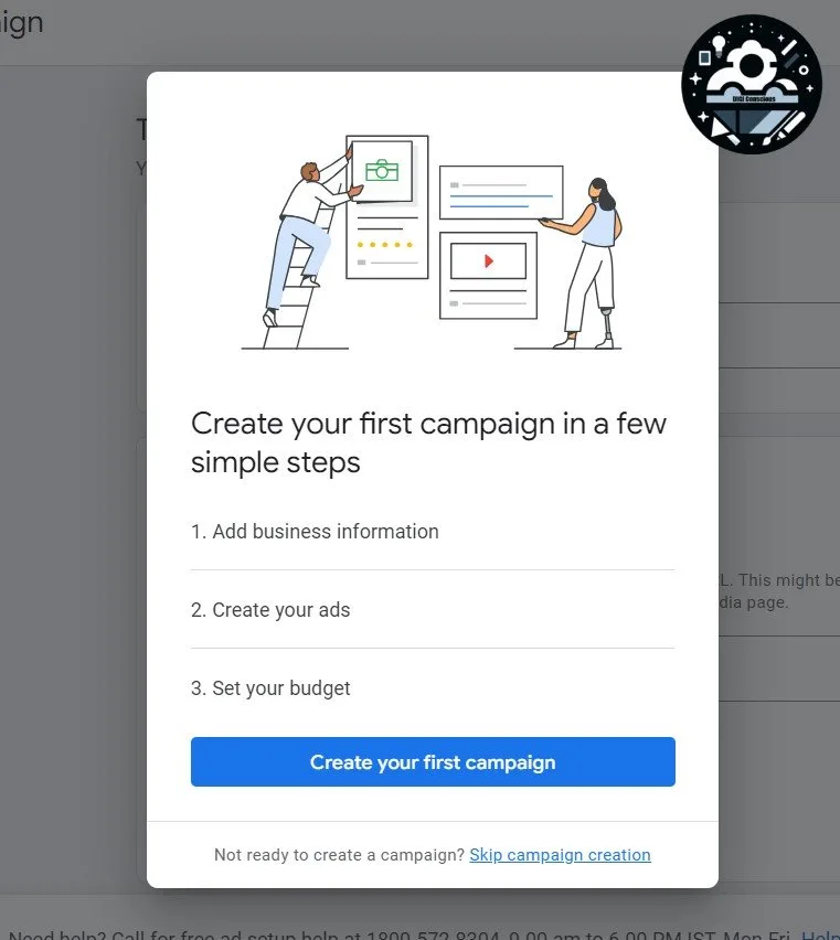 Create a Google Ads account