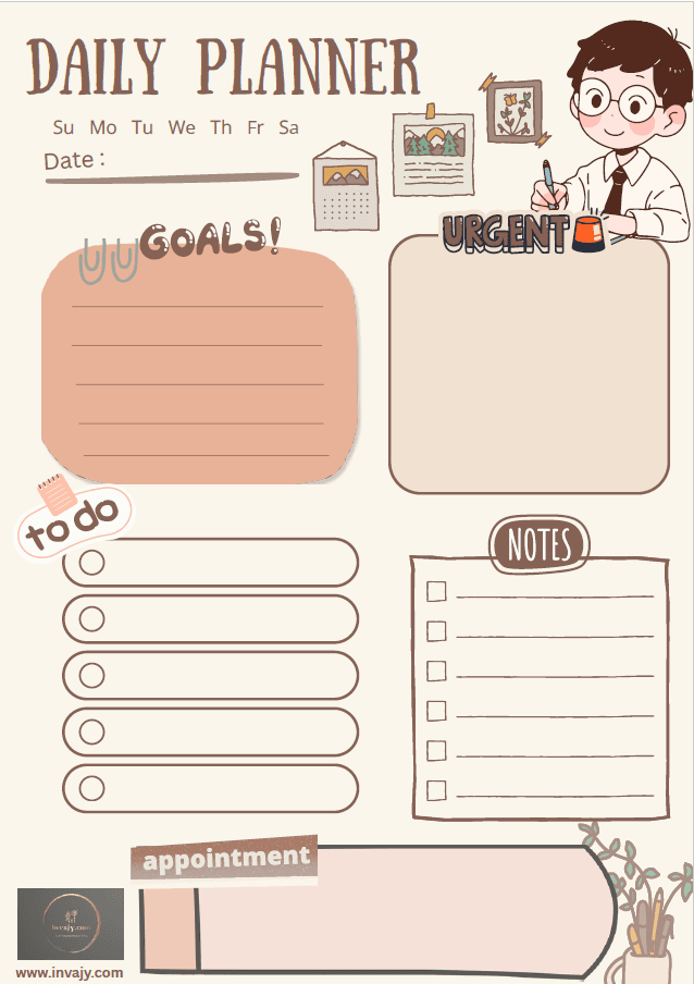 Free Printable Daily Planner