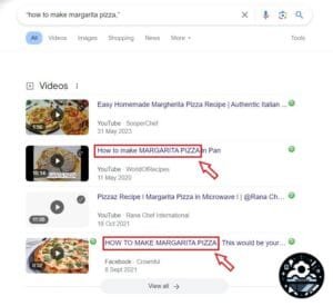Video Keyword research